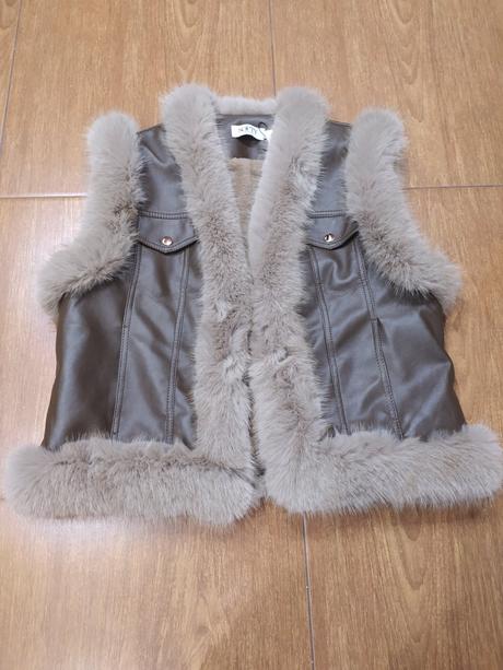 Koženková vesta, l / m