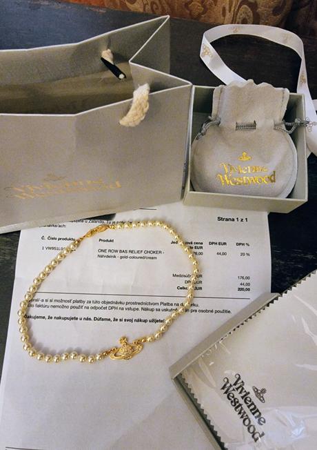 Vivienne westwood choker nový, vivienne westwood