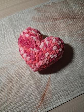 Ručne robené hačkované srdiečka, 