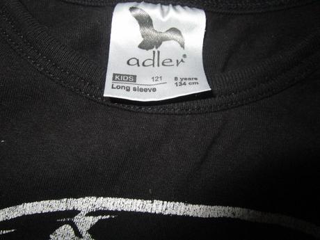 3119. adler tričko s nadpisom, 122