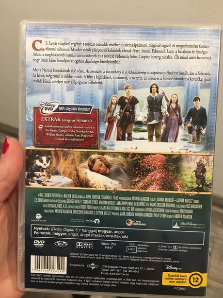 Dvd narnia, 
