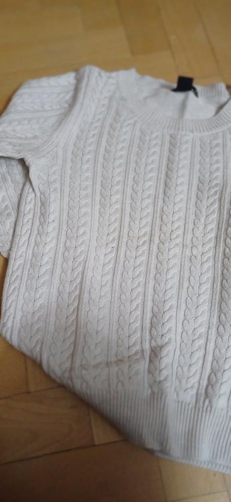 Osmičkový klasický pulóver, h&m,xs