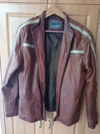 Kožená bunda pánska, aviatrix original, s/m, m