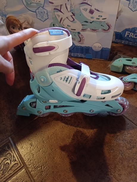 Nastaviteľné korčule 2 v 1  35-38, 35