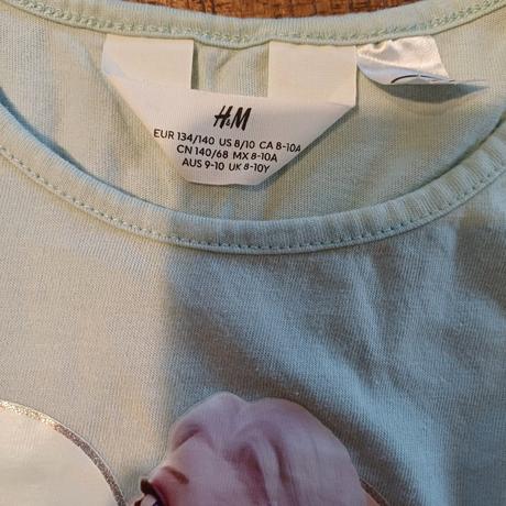 Frozen šaty, h&m,128 / 134