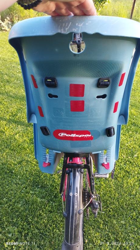 Detská sedačka na bicykel,