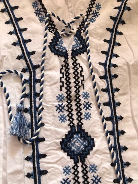 Vyšívaná bluzka, zara,44