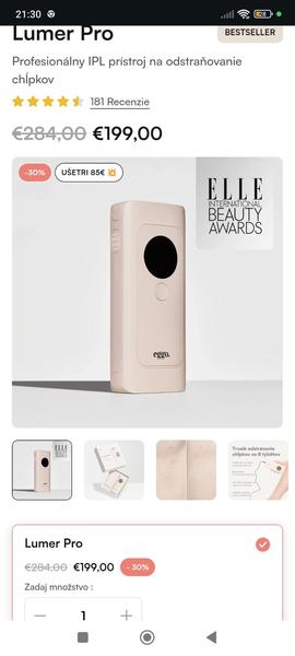 Skúsenosti s IPL Eggoglow Lumer Pro