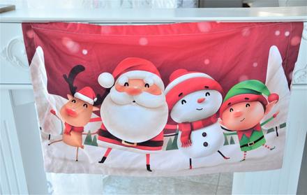 Vianočná obliečka na vankúš-75x48cm,