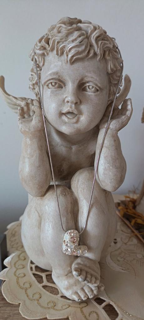 Swarovski nahrdelnik so srdcom, swarovski