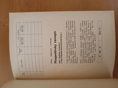 Hospodársky zemepis (1975), 