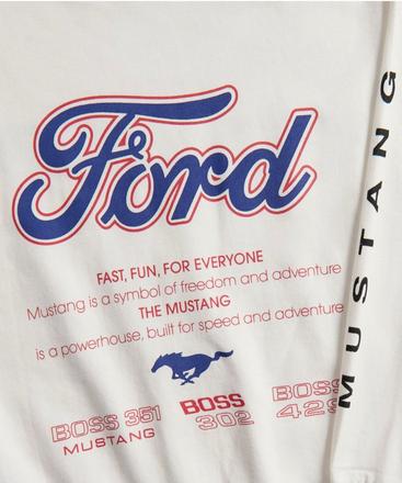 Krasna mikina ford, mustang top stav, reserved,170