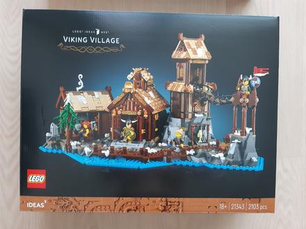 Predám lego 21343 ideas vikingská dedina, 