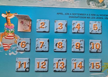 Kniha "detský kalendár na 12 mesiacov" tony wolf, 