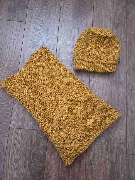 Zimný set čiapka nákrčník, m