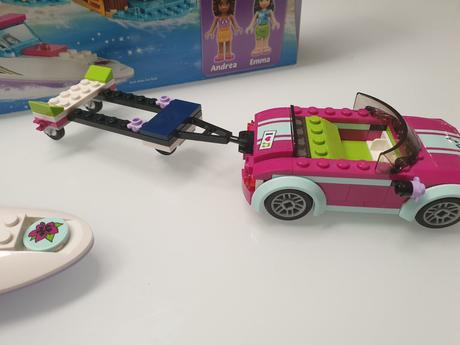 Lego friends 41316 andrein voz s prívesom na čln, 