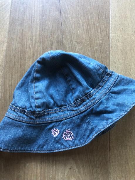 Dievčenský rifľový klobúčik h&m, h&m,68