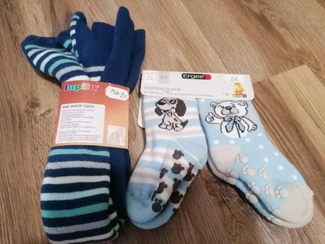 Hrubé ponožky a pančušky 74/80, 74