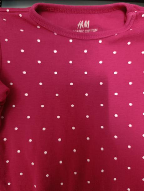 Body dlhý rukáv bodky h&m, h&m,86