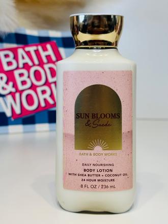 Bath & body works sun blooms & suede telové mlieko, 