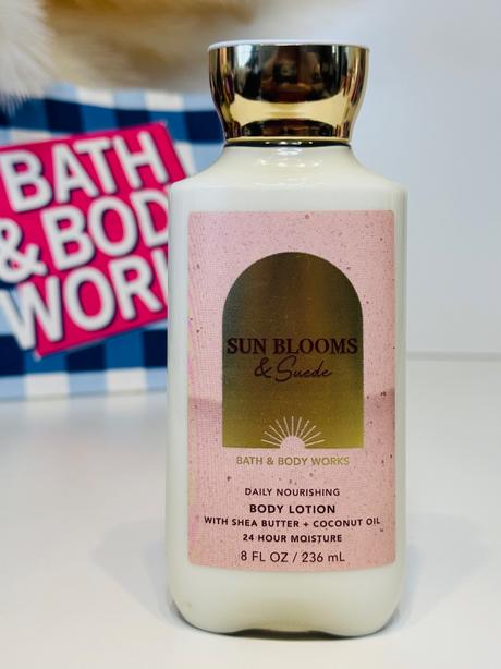 Bath & body works sun blooms & suede telové mlieko, 