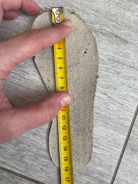 Gumaky 25  rozmery 16,2x6,5cm (bez vlozky), 25