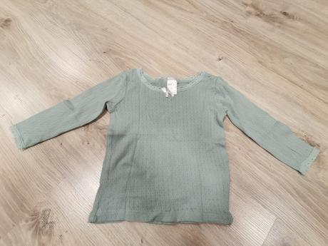 2 x dievčenské tričko hm 74, h&m,74