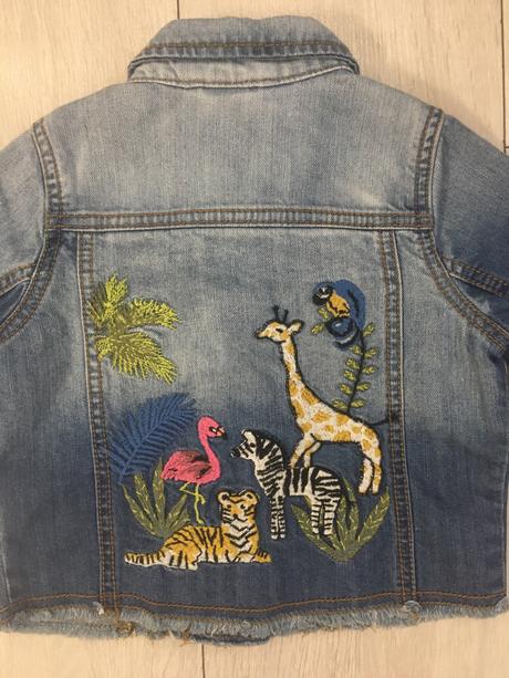 Next vyšívaná riflová bundička, next,86