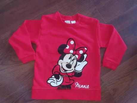 Mikinka minnie mousse, h&m,92