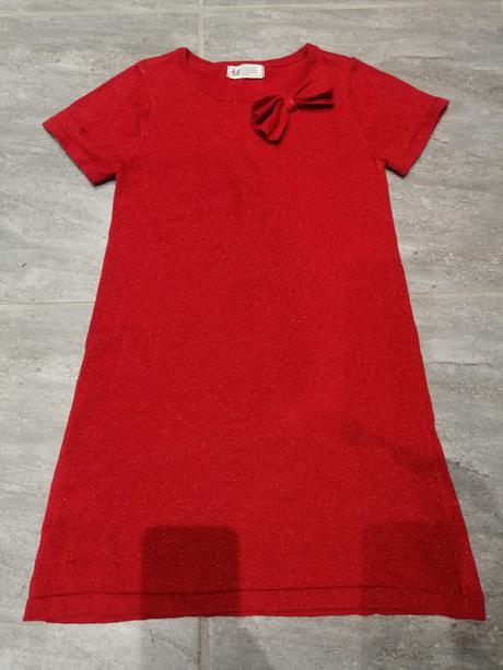 Lurexové šaty ham v134-140,8-10r., h&m,134
