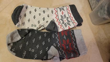 Ponožky zimný vzor, 32