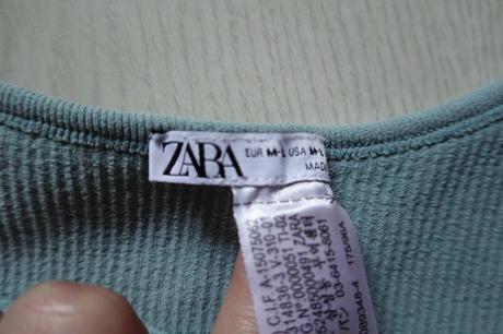 Rebrovaný top zara, zara,m
