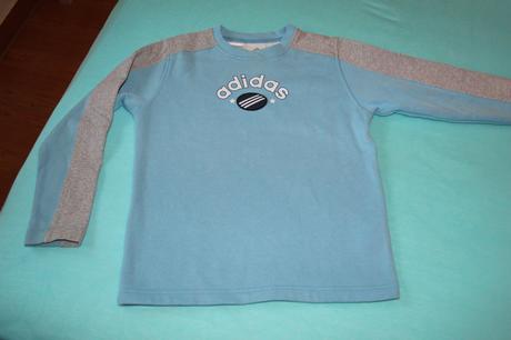 Teplá mikina, adidas,140