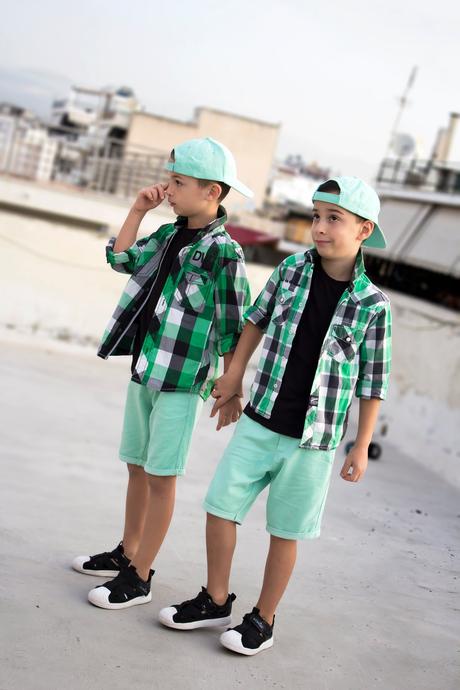 Kockovaná košela zelená p, palomino,116