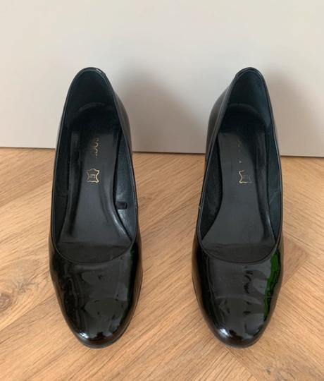 Dámske lodičky z lakovanej kože lasocki, lasocki,38