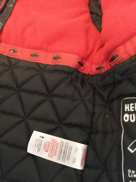 Zimná bunda spiderman, marvel,92