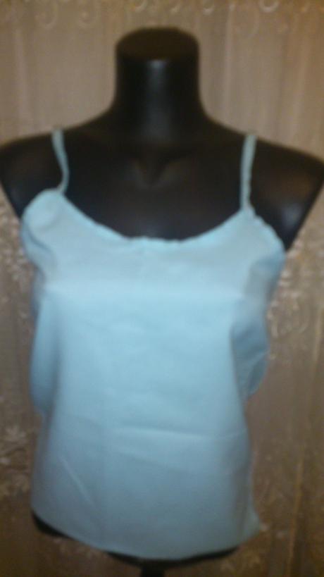 Modré tričko, veľkosť s/m, chantall,s