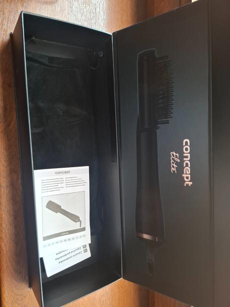 Žehliaca kefa concept elite vh6040 čierny/bronzový, 