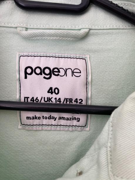 Mentolova riflovka vel 40 top stav, takko,40