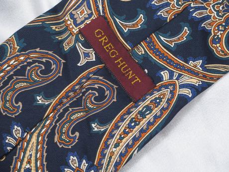 Hodvábna kravata greg hunt, 
