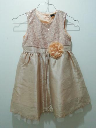 Slávnostné šaty s flitrami s kvetom, george,116