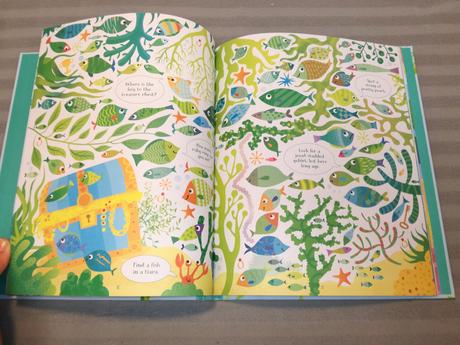 Usborne look and find under the sea hb nsu22,