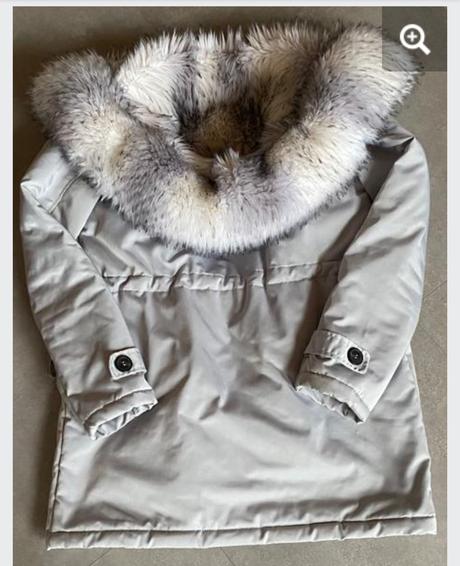 Zimná bunda s bohatou kožušinou, m