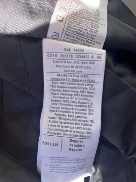 Carhartt vintage jacket, l / xl