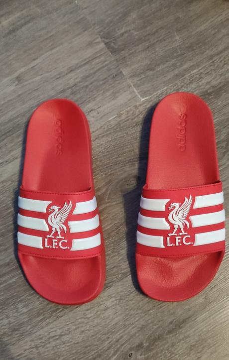 Pánske/detské šľapky liverpool adidas, adidas,40