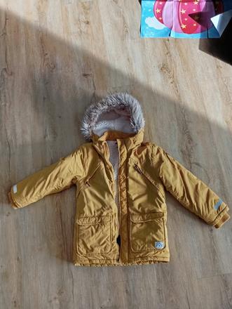 Zimná bunda h&m veľ. 128, h&m,128