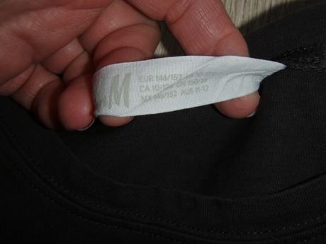 Tričko s dlhým rukávom, h&m,146