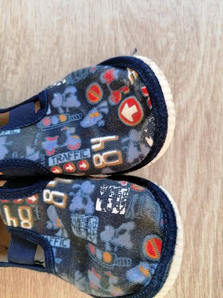 Modré papučky, rak,25