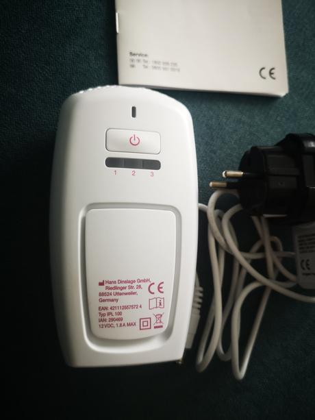 Sanitas ipl 100 - na trvalé odstránenie chĺpkov,