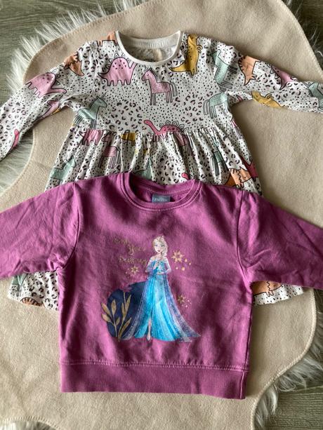 Šaty a mikina frozen 98, disney,98